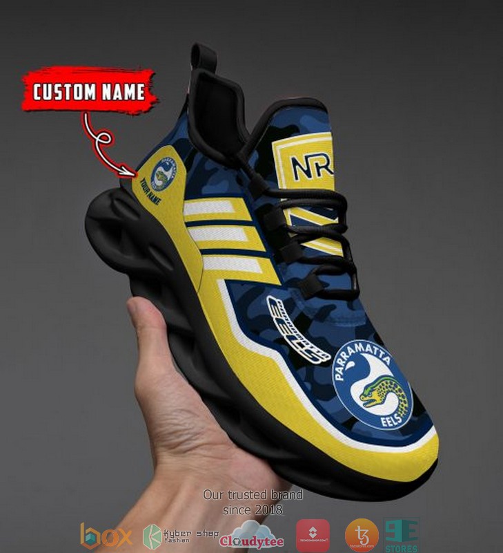 Personalized NRL Parramatta Eels Max Soul Sneakers 2 Personalized NRL Parramatta Eels Max Soul Sneakers 1