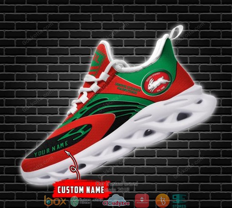 Personalized NRL South Sydney Rabbitohs Clunky Max Soul Shoes 3 Personalized NRL South Sydney Rabbitohs Clunky Max Soul Shoes 1 2