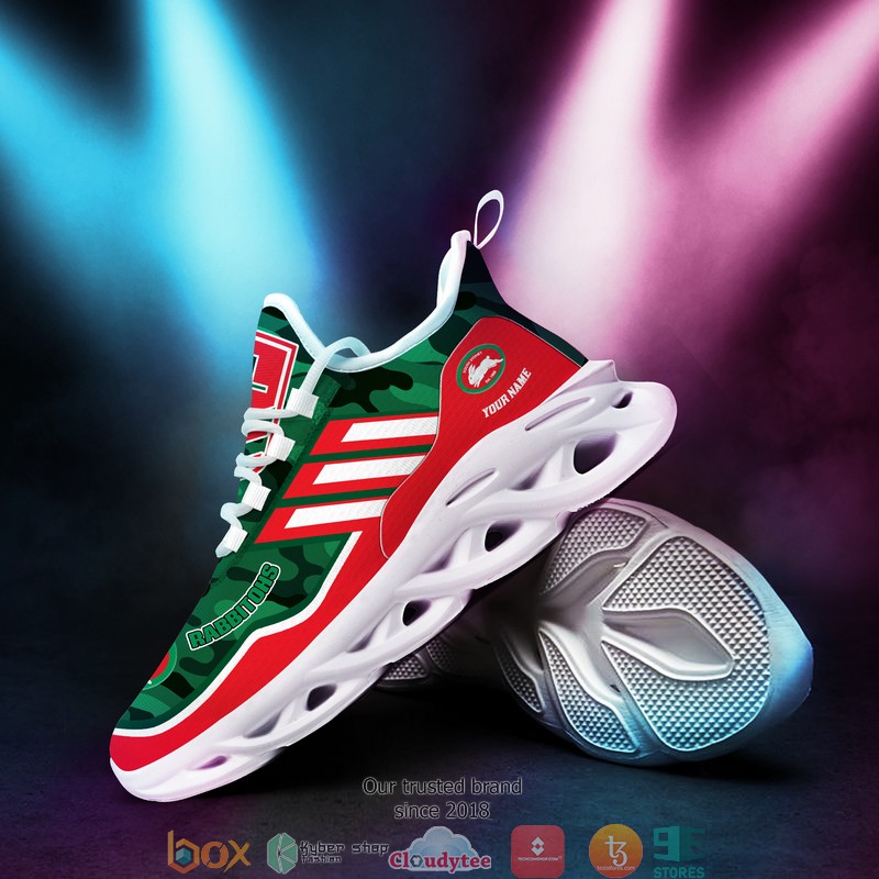 Personalized NRL South Sydney Rabbitohs Green Camo Max Soul Sneakers 3 Personalized NRL South Sydney Rabbitohs Green Camo Max Soul Sneakers 1 2