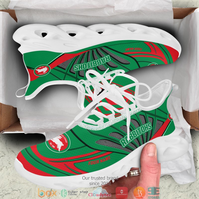 Personalized NRL South Sydney Rabbitohs Max Soul Sneakers 5 Personalized NRL South Sydney Rabbitohs Max Soul Sneakers 1 2 3 4