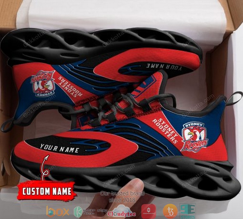 Personalized NRL Sydney Roosters Clunky Max Soul Shoes 2 Personalized NRL Sydney Roosters Clunky Max Soul Shoes 1