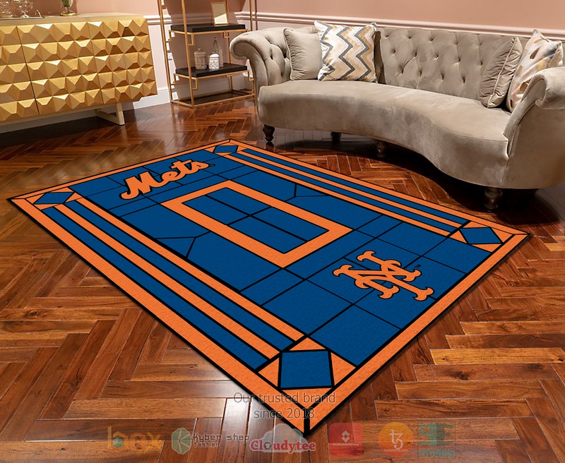 Personalized New York Mets custom Area Rug 1