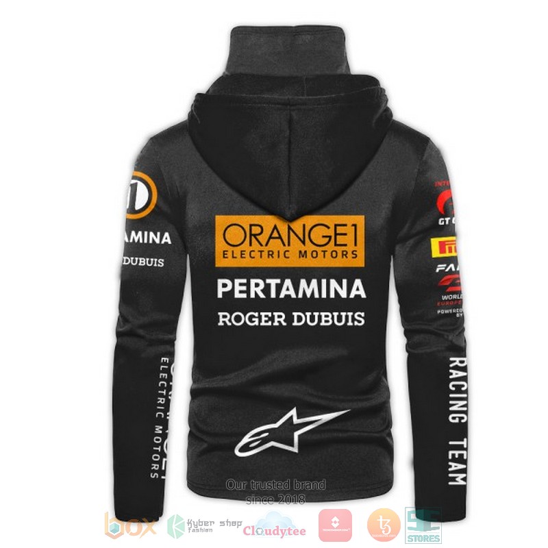 NEW Personalized Orange1 Electric Motors Pertamina custom hoodie mask 3 Personalized Orange1 Electric Motors Pertamina custom hoodie mask 1 2