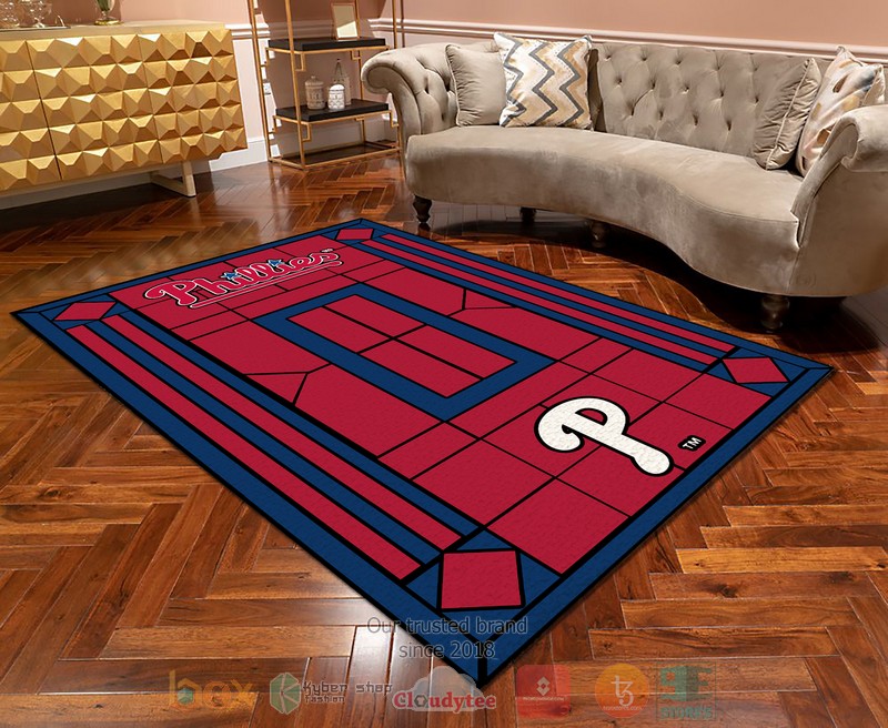 Personalized Philadelphia Phillies custom Area Rug 1