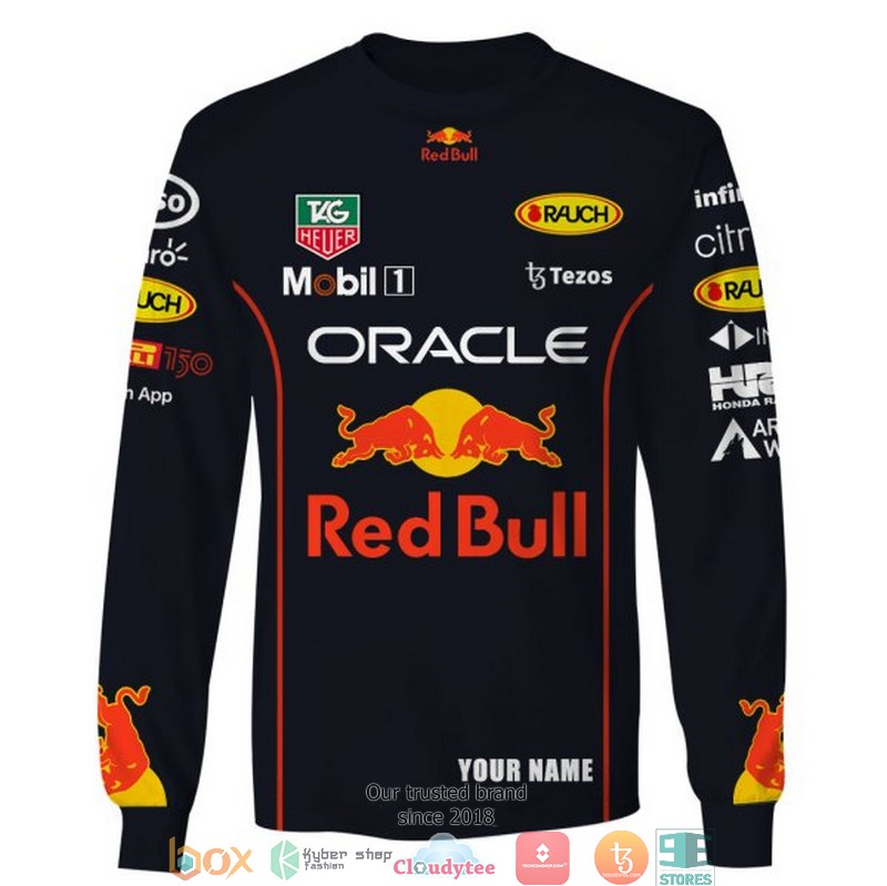 Personalized Red Bull Mobil 1 3d hoodie shirt 1 2 3 4 5 6