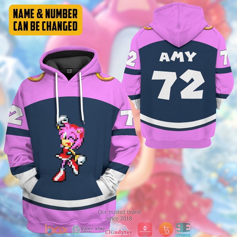 Personalized STH Amy Rose 3D Shirt Hoodie