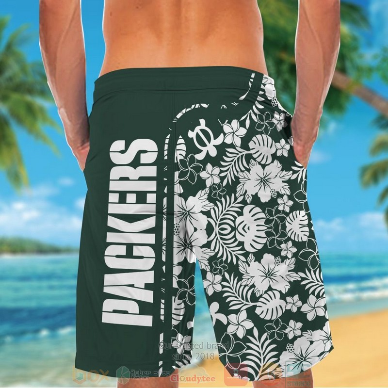 Personalized Snoopy Green Bay Packers custom hawaiian shirt and shorts 1 2 3 4 5