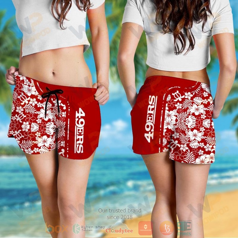 HOT Personalized Snoopy San Francisco 49ers custom hawaiian shirt and shorts 4 Personalized Snoopy San Francisco 49ers custom hawaiian shirt and shorts 1 2 3