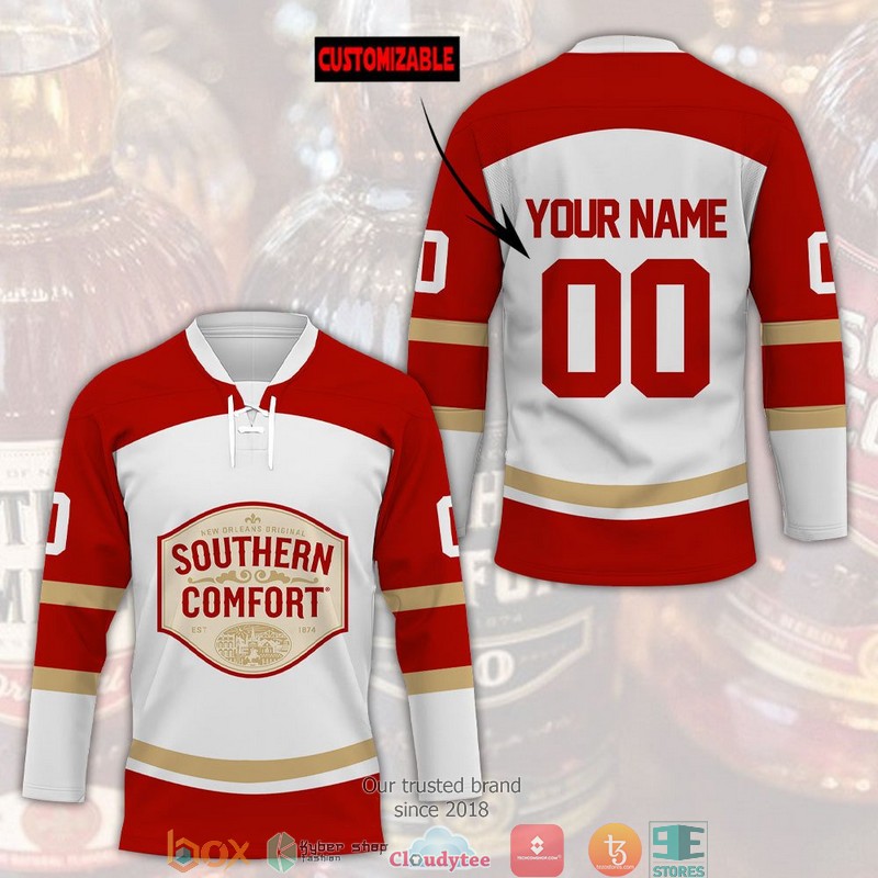 Personalized Southern Comfort Hockey Jersey Shirt 3 Personalized Southern Comfort Hockey Jersey Shirt