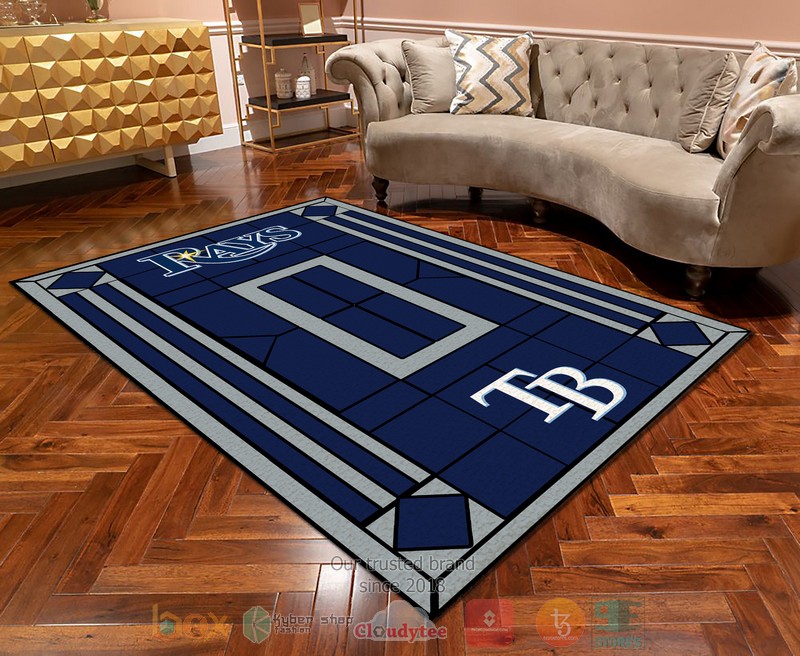 Personalized Tampa Bay Rays custom Area Rug 1