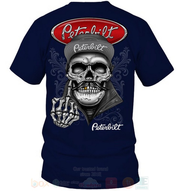 Peterbilt Skull Cap 2D Hoodie Shirt