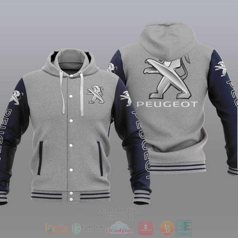 Peugeot Car Baseball Jacket Hoodie 1