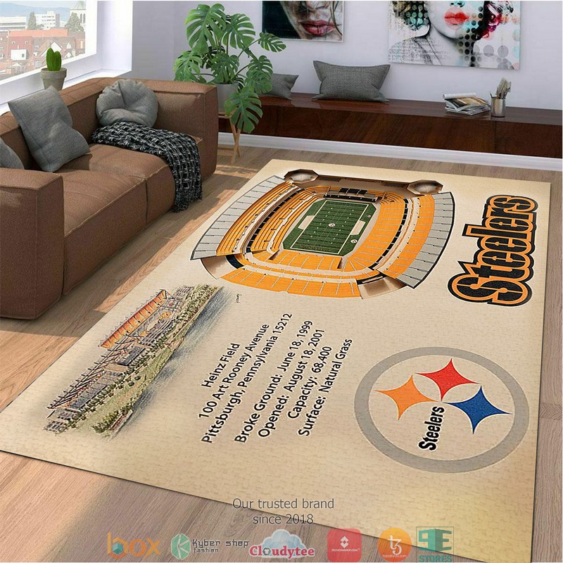 Pittsburgh Steelers Stadium Rug