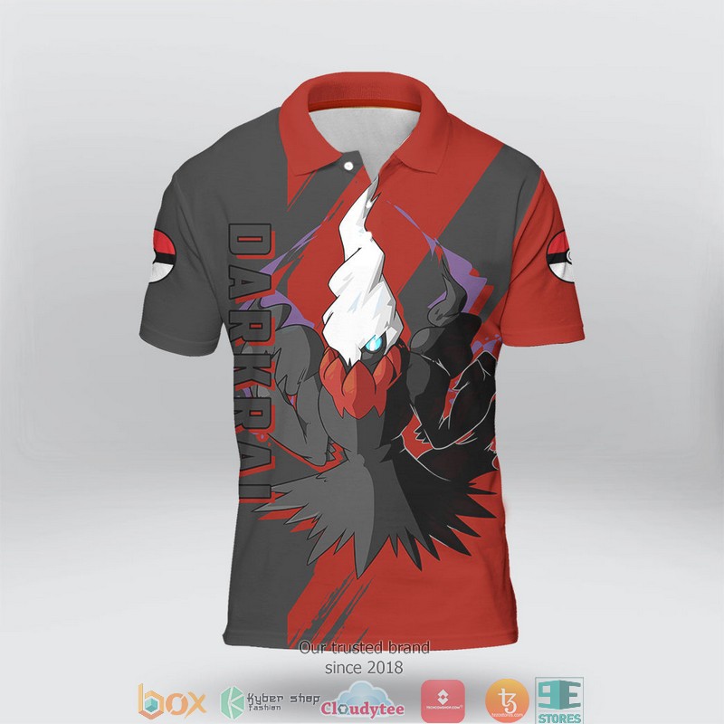 Pokemon Darkrai Polo Shirt 2 Pokemon Darkrai Polo Shirt 1