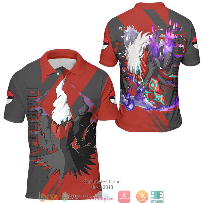 Pokemon Darkrai Polo Shirt 3 Pokemon Darkrai Polo Shirt 1 2