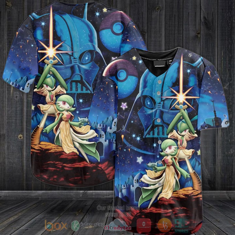 Pokemon Gardevoir Baseball Jersey