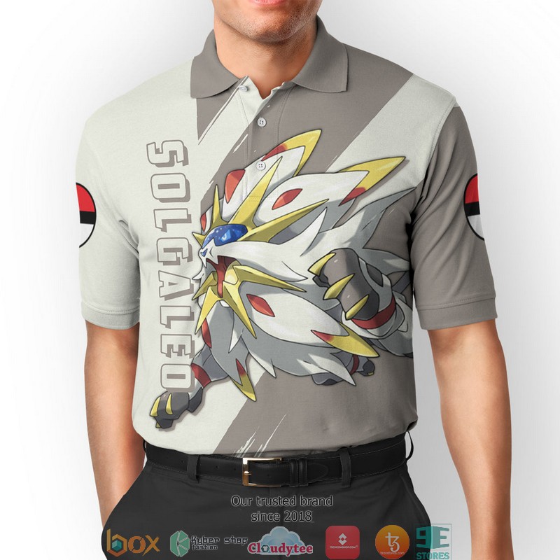 Pokemon Solgaleo Polo Shirt