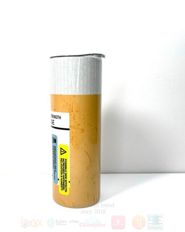 BEST Prescription Strength Beverage Stainless Steel Skinny Tumbler 3 Prescription Strength Beverage Skinny Tumbler 1 2