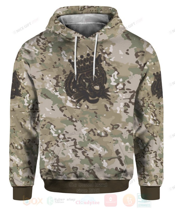 Proper No Twelve Camouflage 3D Hoodie 1