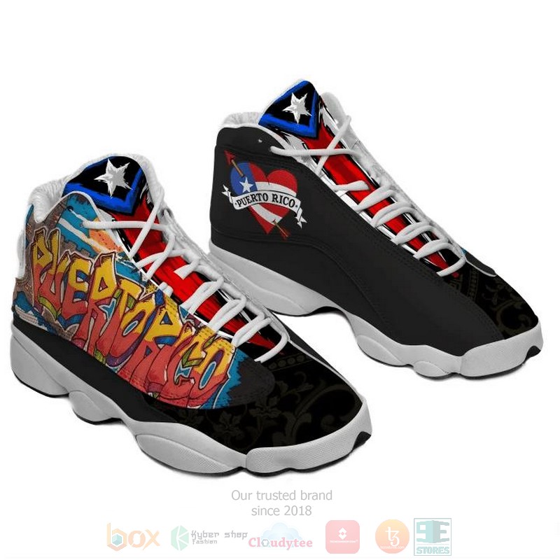 BEST Puerto rico love Air Jordan 13 shoes sneakers 3 Puerto rico love Air Jordan 13 shoes