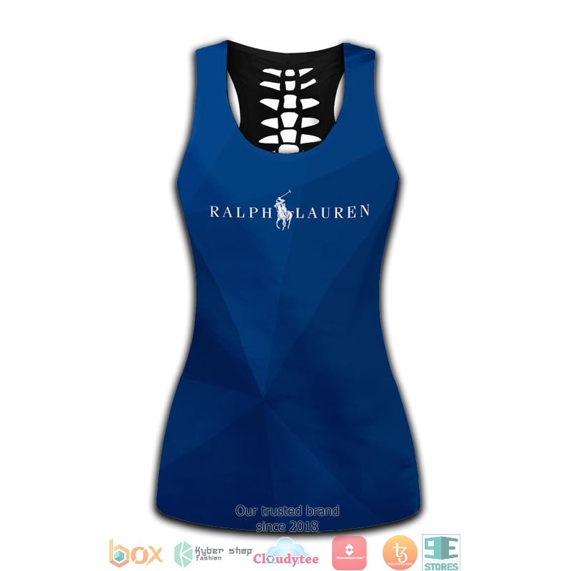 Ralph Lauren Blue Tank Top, Legging 4 Ralph Lauren Blue Tank Top Legging 1 2 3