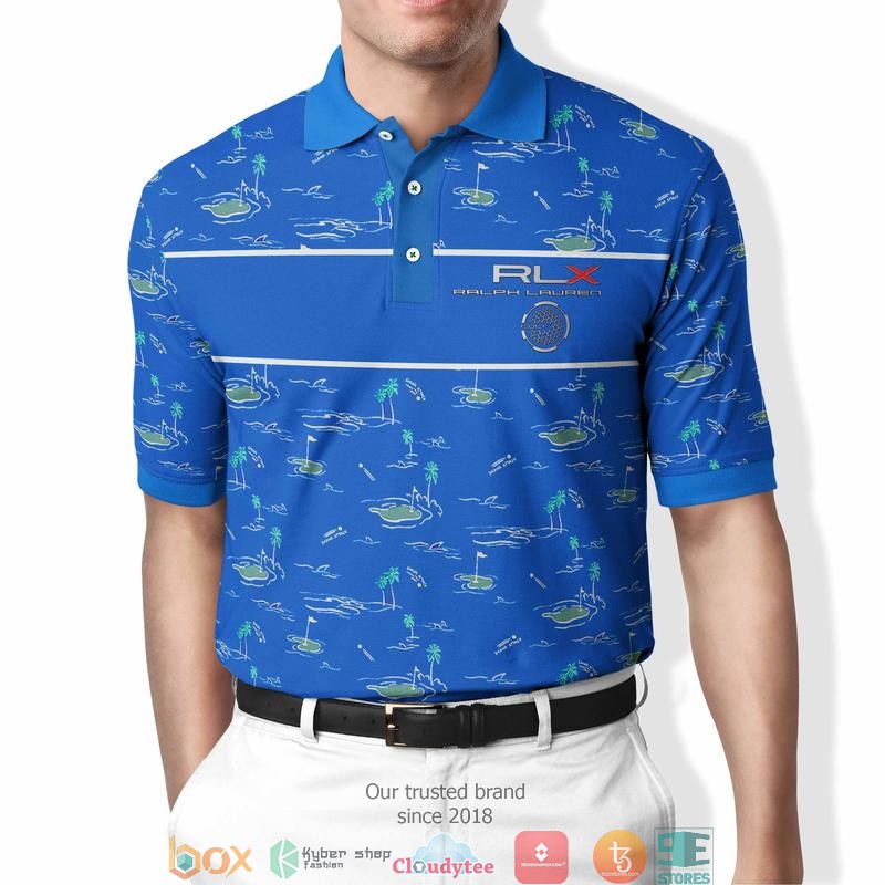 Ralph Lauren Coconut island blue Polo Shirt