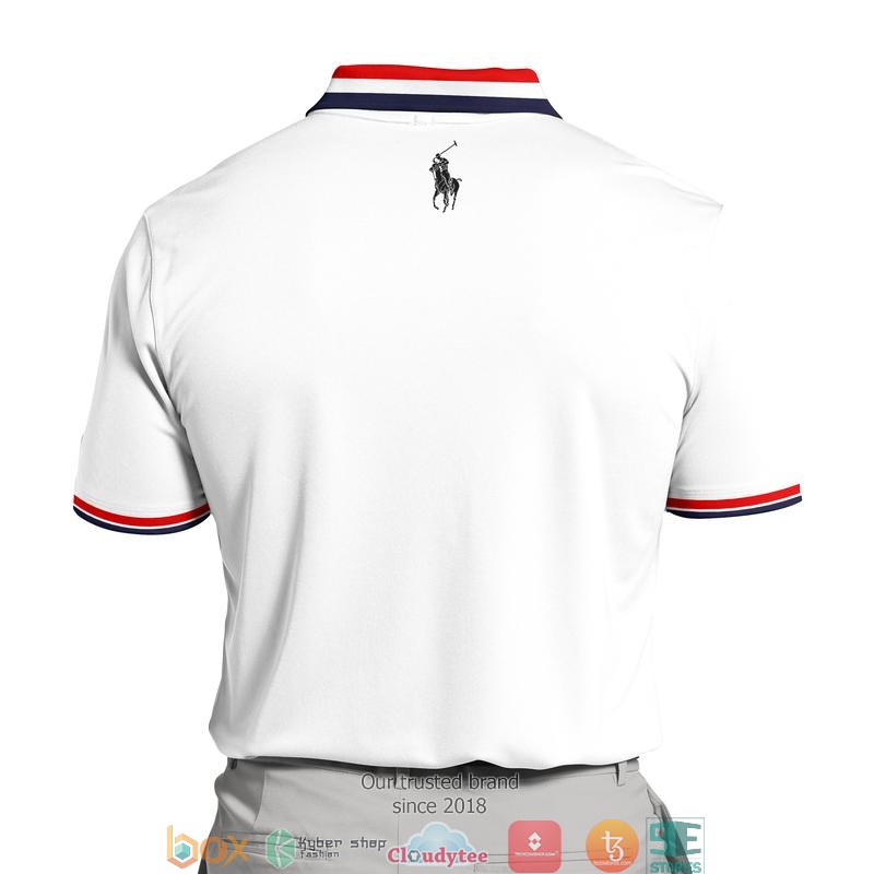 Ralph Lauren USA White Polo Shirt 2 Ralph Lauren USA White Polo Shirt 1
