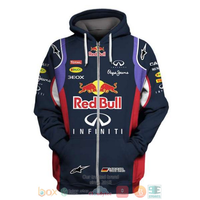 NEW Red Bull Infiniti 3EOX dark blue 3D shirt, hoodie 16 Red Bull Infiniti 3EOX dark blue 3D shirt hoodie