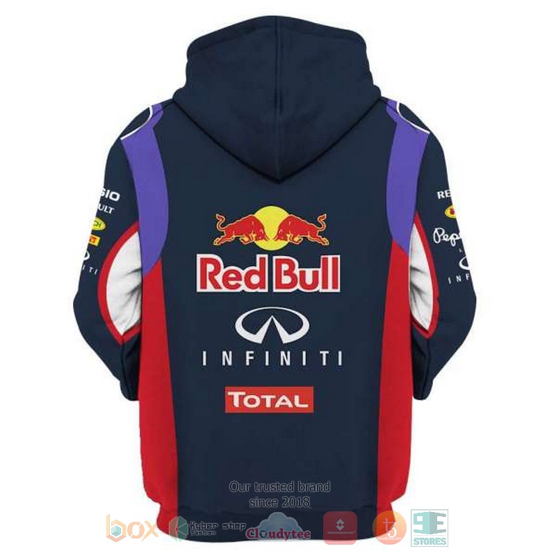 NEW Red Bull Infiniti 3EOX dark blue 3D shirt, hoodie 3 Red Bull Infiniti 3EOX dark blue 3D shirt hoodie 1 2
