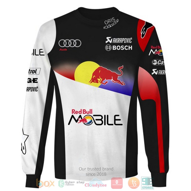NEW Red Bull Mobile Audi Bosch 3D shirt, hoodie 4 Red Bull Mobile Audi Bosch 3D shirt hoodie 1 2 3