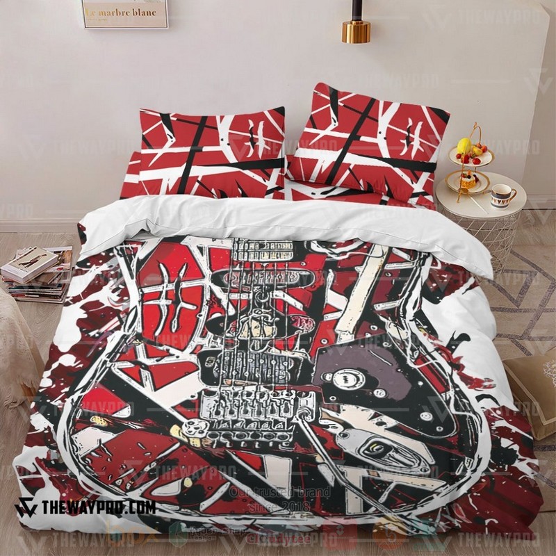 Red Frankenstrat Custom Bedding Set