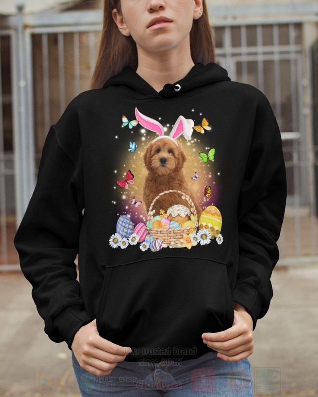 Red Goldendoodle Easter Bunny Butterfly 2D Hoodie Shirt 1 2 3 4 5 6 7 8 9 10 11 12 13 14 15 16 17 18