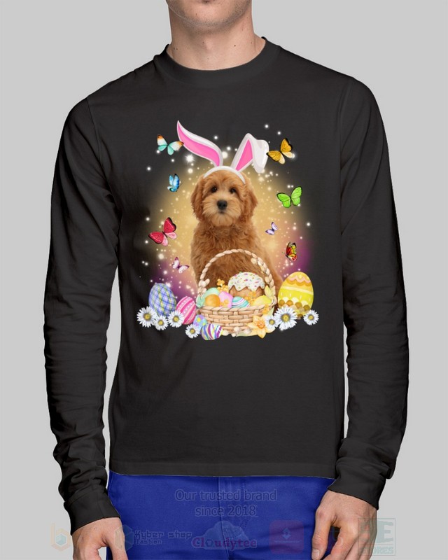 Red Goldendoodle Easter Bunny Butterfly 2D Hoodie Shirt 1 2 3 4 5 6 7 8 9 10 11 12 13 14 15 16 17 18 19 20 21