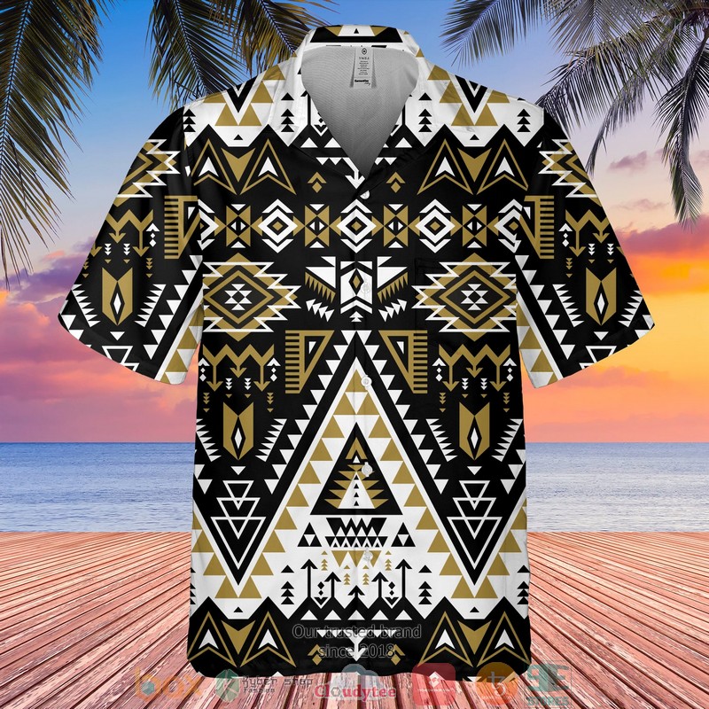 Retro Color Tribal Hawaiian Shirt