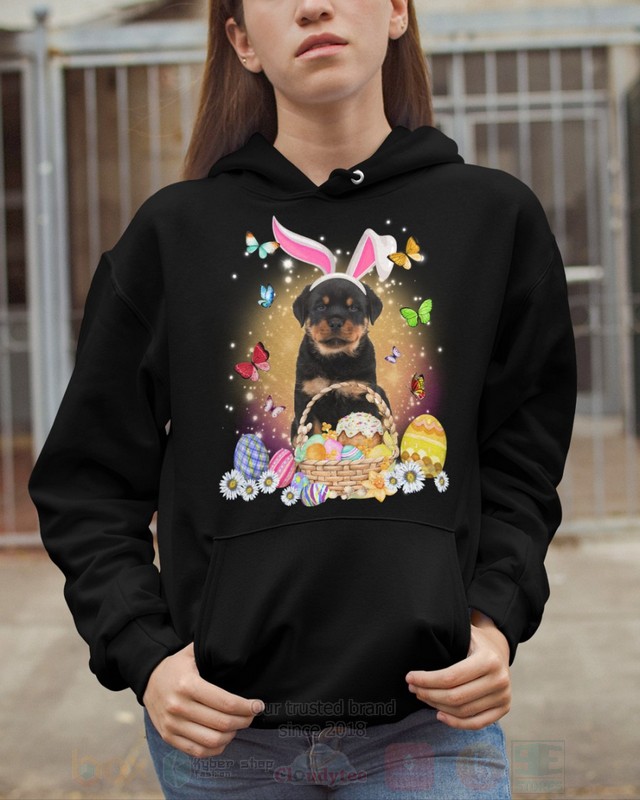 Rottweiler Easter Bunny Butterfly 2D Hoodie Shirt 1 2 3 4 5 6 7 8 9 10 11 12 13 14 15 16 17 18