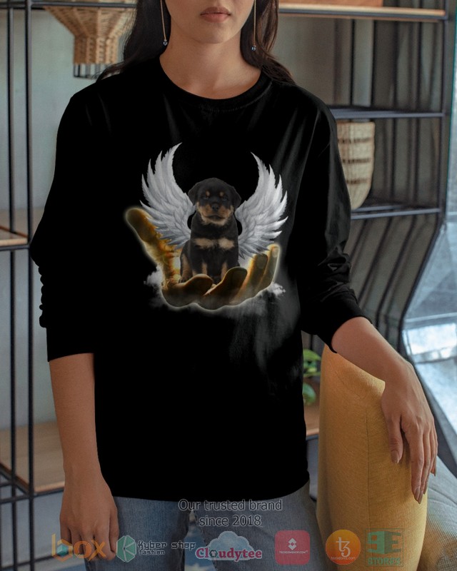 Rottweiler Golden Hand Heaven Wings 2D shirt hoodie 1 2 3 4 5 6 7 8 9 10 11 12 13 14 15 16 17 18 19 20 21 22