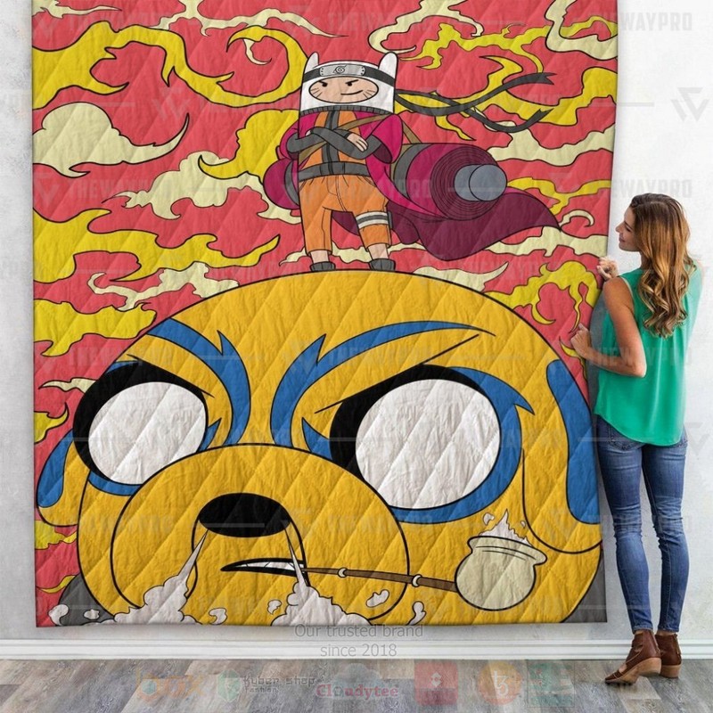 Sage Mode Finn Mertens Custom Quilt