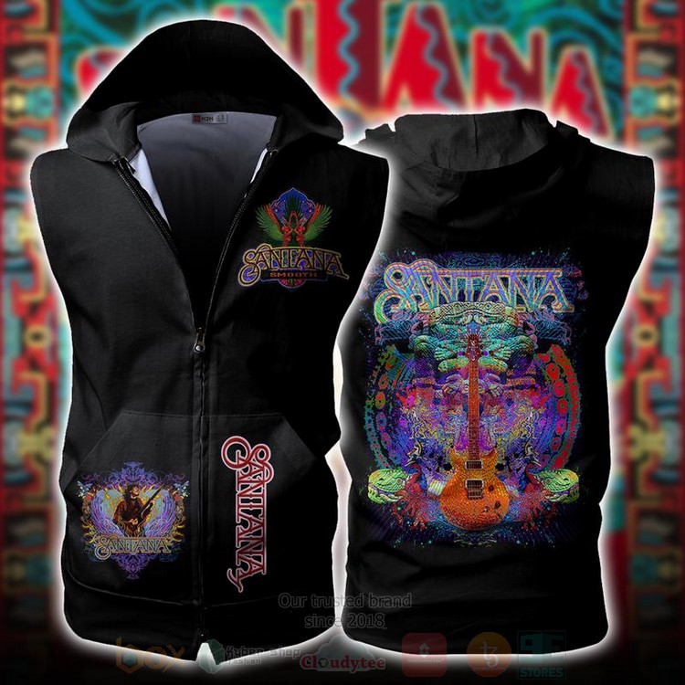 Santana Vest Zip Up Hoodie