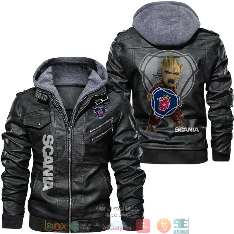 Scania Baby Groot Leather Jacket