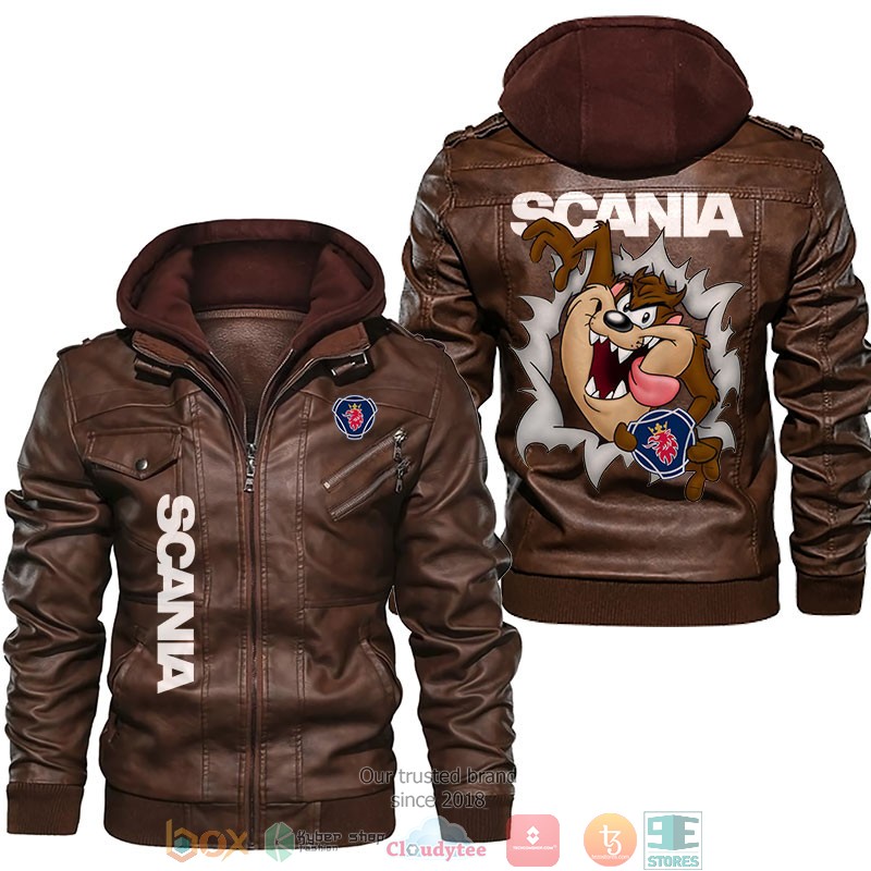 Scania Tasmania Leather Jacket 2 Scania Tasmania Leather Jacket 1
