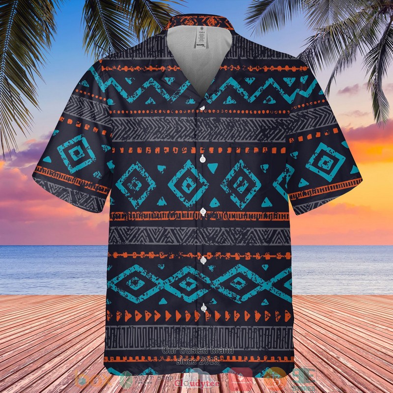 HOT Seamless Ethnic Ornaments Hawaiian Shirt 3 Seamless Ethnic Ornaments Hawaiian Shirt