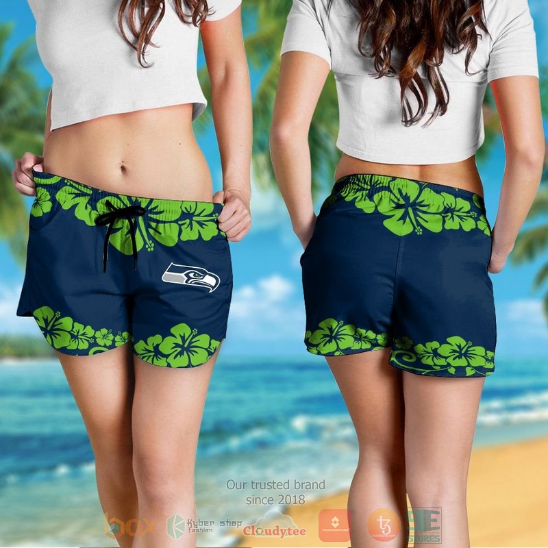 HOT Seattle Seahawks Baby Yoda hawaii shirt, shorts 4 Seattle Seahawks Baby Yoda hawaii shirt shorts 1 2 3