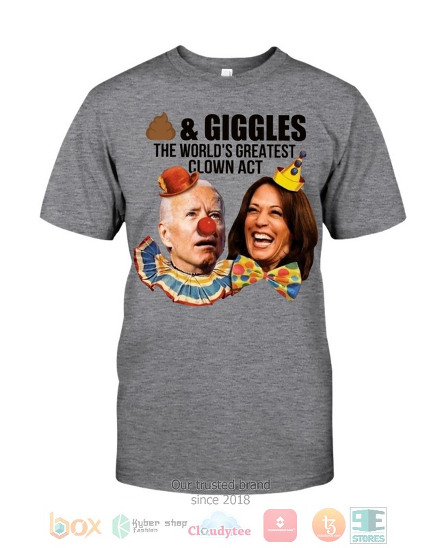 HOT Shit and Giggles the world's greatest clown act 2d shirt, hoodie 5 Shit and Giggles the worlds greatest clown act 2d shirt hoodie 1 2 3 4