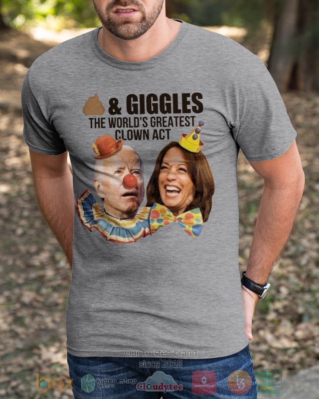 HOT Shit and Giggles the world's greatest clown act 2d shirt, hoodie 7 Shit and Giggles the worlds greatest clown act 2d shirt hoodie 1 2 3 4 5 6