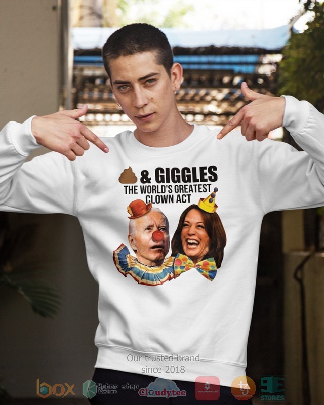 HOT Shit and Giggles the world's greatest clown act 2d shirt, hoodie 25 Shit and Giggles the worlds greatest clown act 2d shirt hoodie 1 2 3 4 5 6 7 8 9 10 11 12 13 14 15 16 17 18 19 20 21 22 23 24