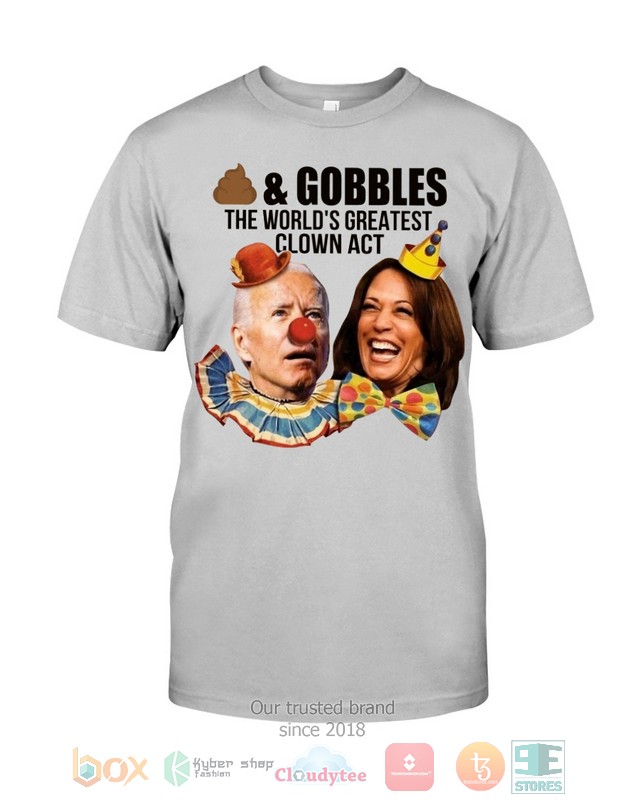 HOT Shit and Gobbles the world's greatest clown act 2d shirt, hoodie 41 Shit and Gobbles the worlds greatest clown act 2d shirt hoodie