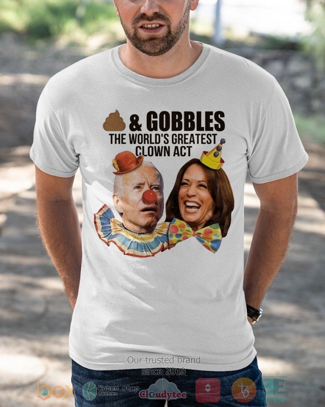 HOT Shit and Gobbles the world's greatest clown act 2d shirt, hoodie 15 Shit and Gobbles the worlds greatest clown act 2d shirt hoodie 1 2 3 4 5 6 7 8 9 10 11 12 13 14