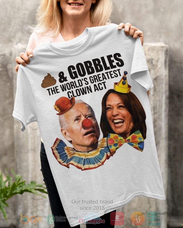 HOT Shit and Gobbles the world's greatest clown act 2d shirt, hoodie 17 Shit and Gobbles the worlds greatest clown act 2d shirt hoodie 1 2 3 4 5 6 7 8 9 10 11 12 13 14 15 16