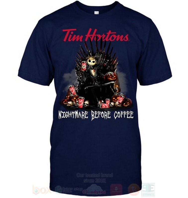 BEST Skellington Tim Hortons Nightmare Before Coffee Unisex Hoodie, 2D Shirt 8 Skellington Tim Hortons Nightmare Before Coffee 2D Hoodie Shirt 1 2 3 4 5 6 7