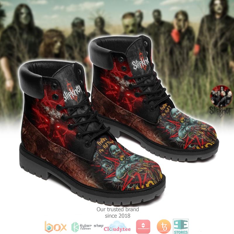 Slipknot Prepare for Hell Tour Timberland Boots 1 Slipknot Prepare for Hell Tour Timberland Boots